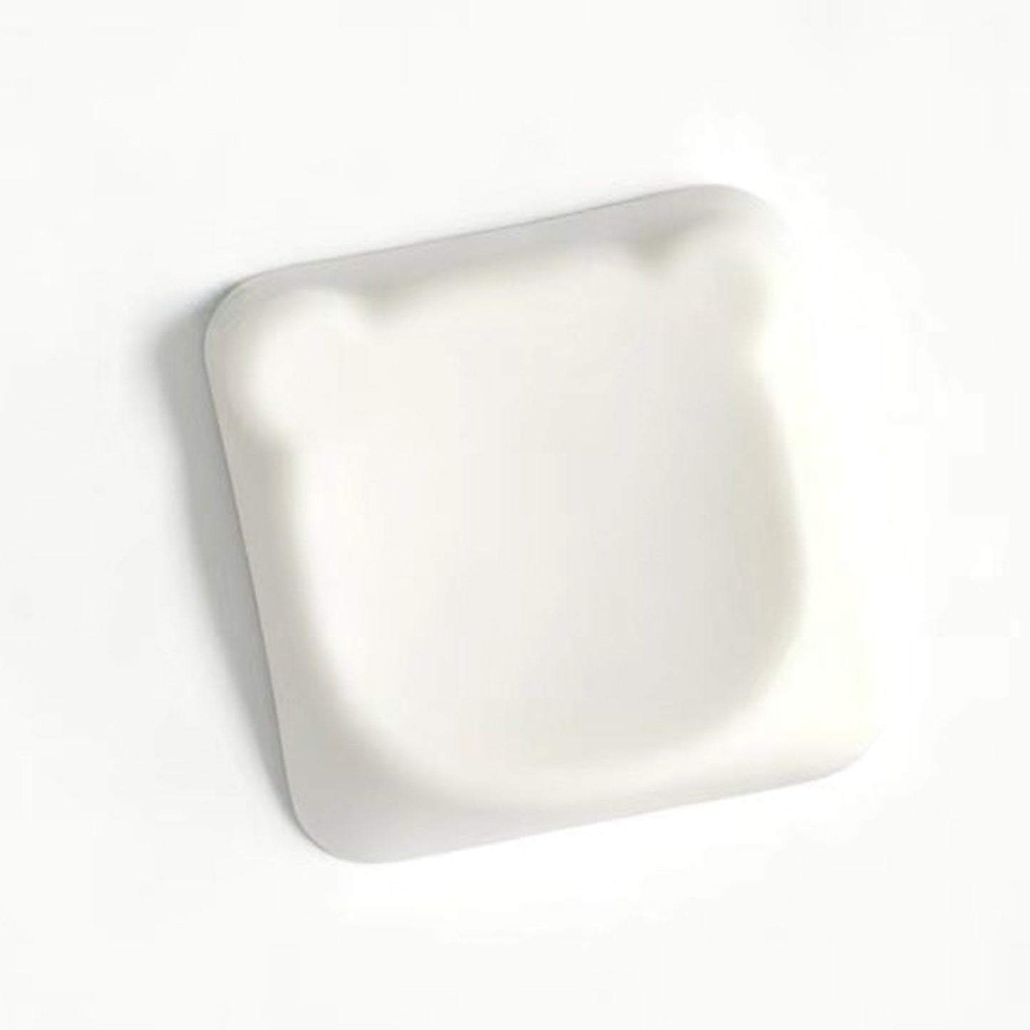 YMDK Bear Head PBT Blank Color Pink White Red Green Blue Yellow Purple 1u Cute Keycaps DIY(Blank PBT 1.6mm)