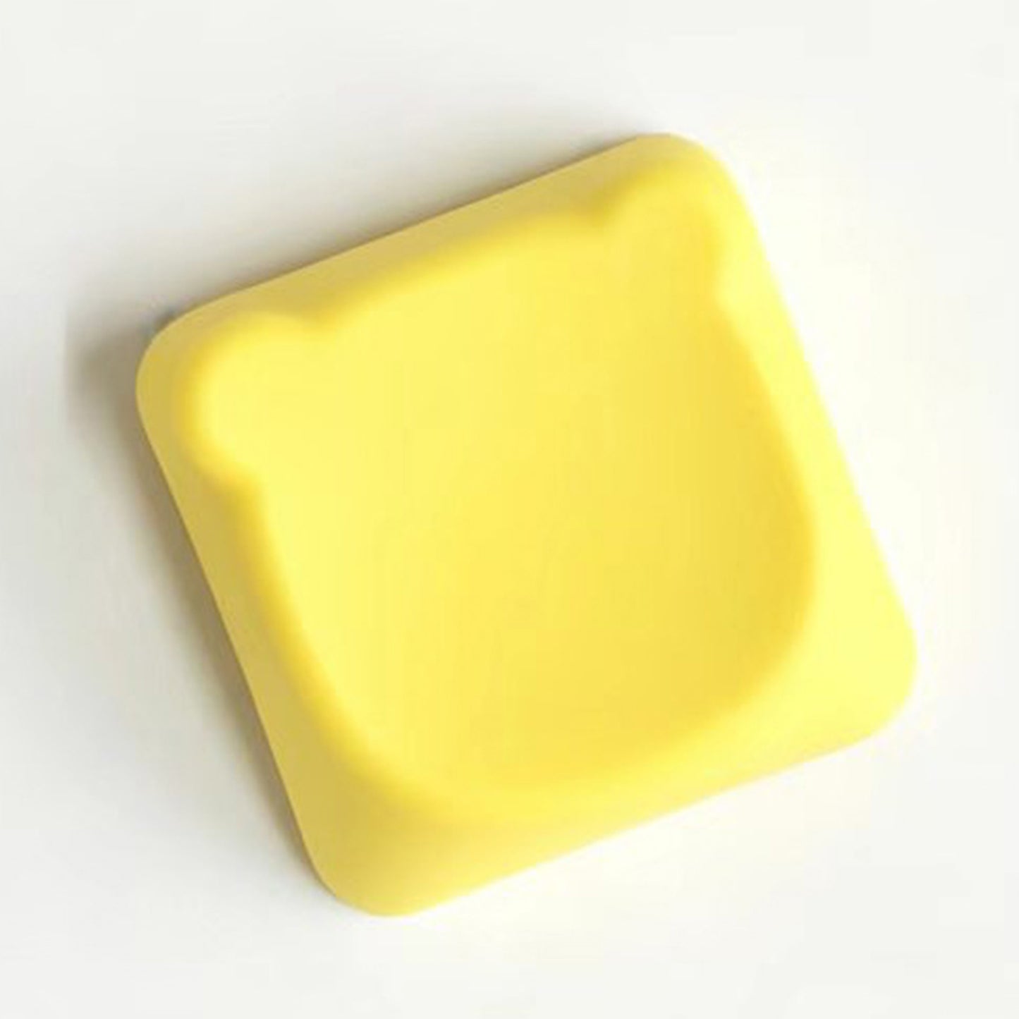 YMDK Bear Head PBT Blank Color Pink White Red Green Blue Yellow Purple 1u Cute Keycaps DIY(Blank PBT 1.6mm)