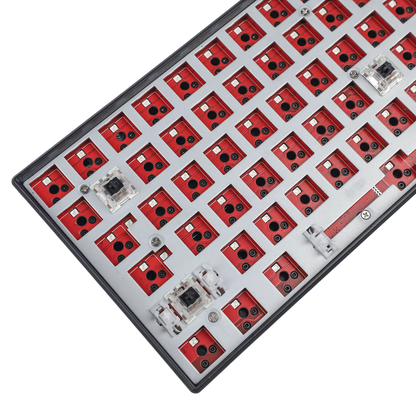 NC 84 Keys 75% RGB Detachable USB Wired Bluetooth 2.4G Three Mode Hotswap Kailh Socket DIY Kit