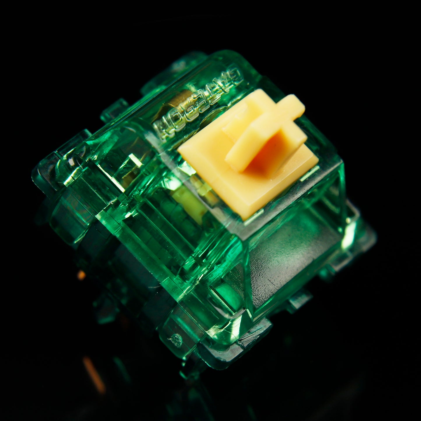 Gateron Beer Switch Green DIY Mechanical Keyboard Switches（Factory Pre Lubed Tactile 5 Pin SMD RGB ）