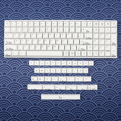 YMDK Mac Normcore Style 137 Keycaps(Dye Sub XDA Profile PBT)