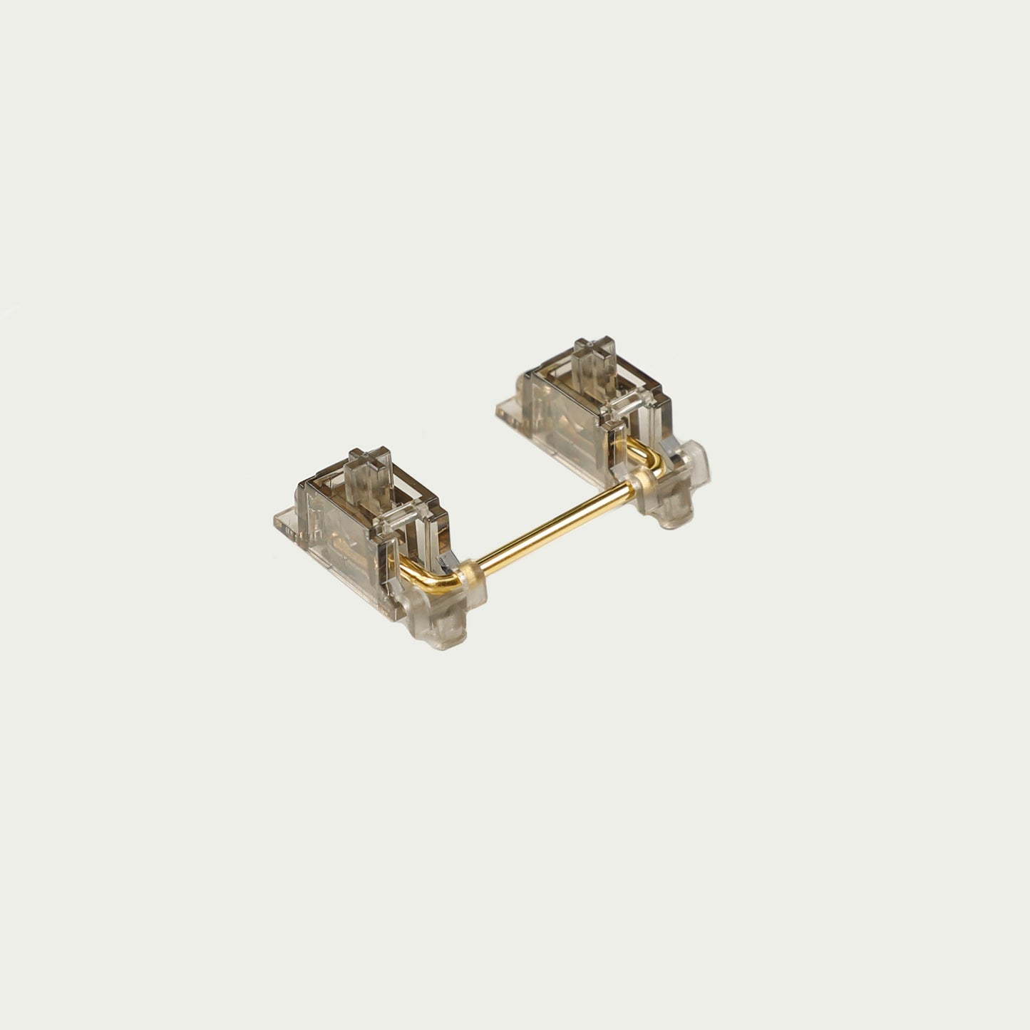YMDK V3 Smokey PCB Mount Gold Screw in Stabilizers（ No Dropping Wire for PCB）