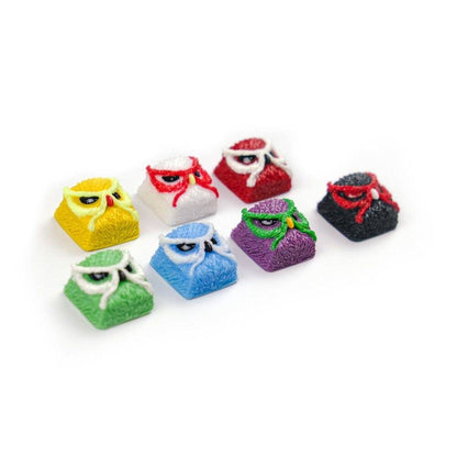 YMDK Owl Personalized Keycaps Creative Cute Resin Keycap for MX Mechanical Keyboard