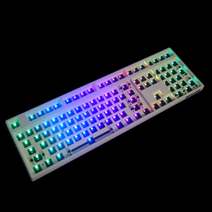 GK108 Plastic Case Kit(RGB Hotswap PCB/Bluetooth Or Wired Programmable)