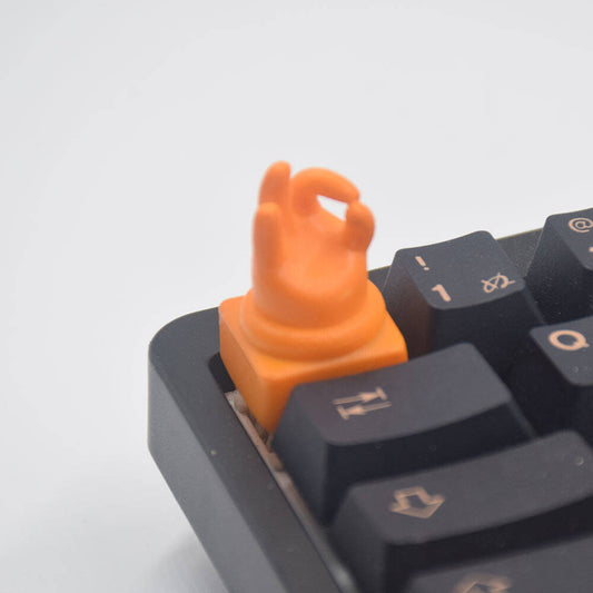 YMDK OK Gesture Keycaps Personalized Keycap Creative Cute Are You OK Hand-shaped Resin Key Caps for MX Mechanical Keyboard