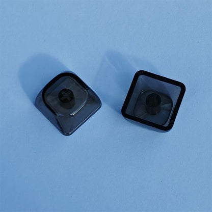 YMDK Gradient Series 1u MOA Profile Keycaps 1 pcs Blank Clear Shine-Through PC for MX Mechanical Keyboard - Red/Pink/Blue/Purple