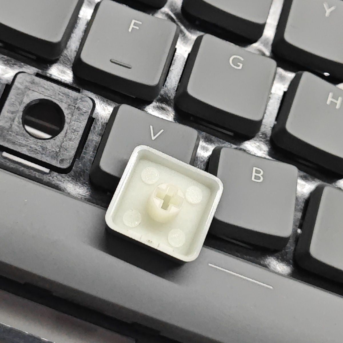Gray Orange ABS Low Profile Keycaps Backlit Key Caps Compatible with Keychron K1 K3 Low Profile Mechanical Keyboard