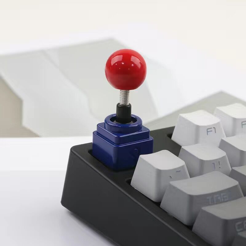 YMDK Good Luck Rocker Personalized Keycap Metal Classic Retro Game key cap for Mechanical Keyboard