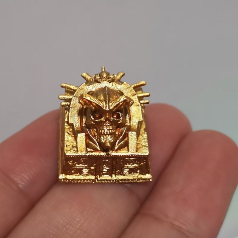 YMDK Egyptian Pharaoh Pyramid Personalized Keycaps Three-dimensional Hand-made Custom Resin Keycap for MX Mechanical Keyboard