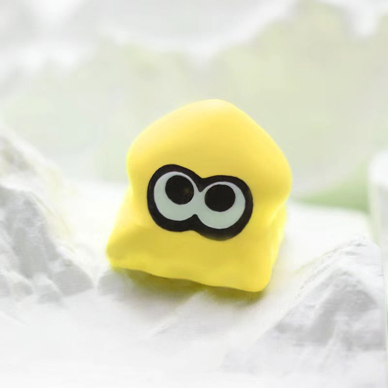 YMDK Octopus Personality Keycaps Cute Resin for MX Switches Mechanical Keyboard