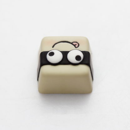 YMDK Funny Expression Personality Keycaps Cute Interesting keycap Homemade Resin Key Caps for MX Mechanical Keyboard