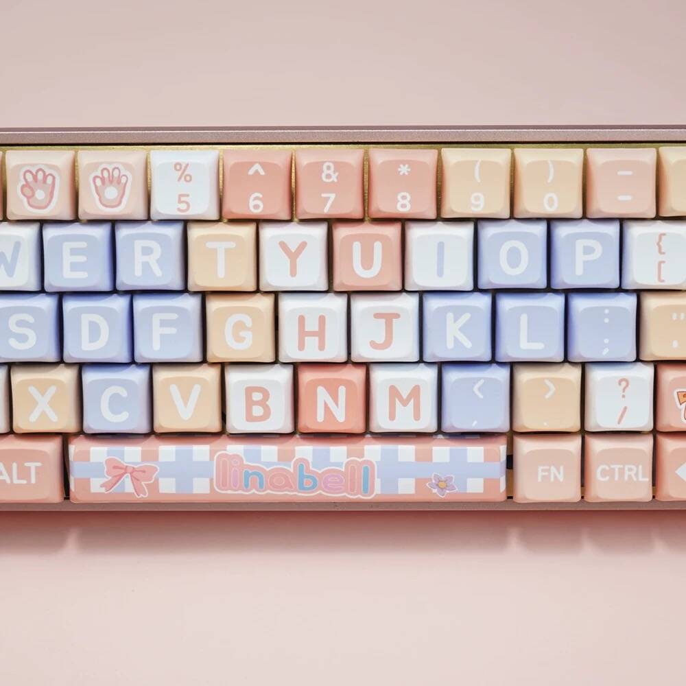 YMDK Chuansha Daji Theme Keycaps Full Set 127 Keys XDA Profile PBT Dye Sub Key Cap for MX Mechanical Keyboard