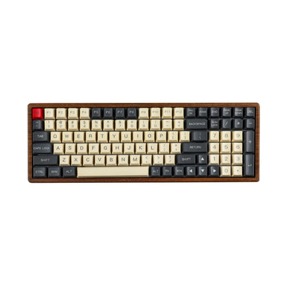 YMD96XS Ble Bluetooth Wireless Version Keyboard 96 Wood Kit(Standard ANSI ISO QMK Via Hotswap 96 Kit)