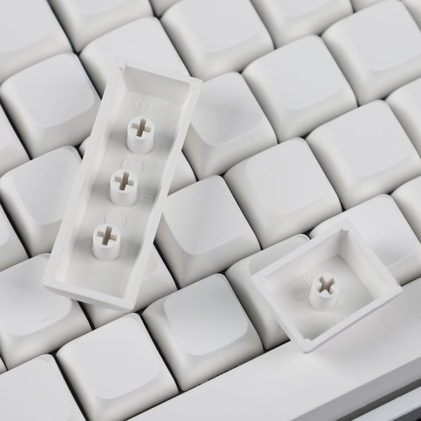 YMDK 127 Key Black White Blank ZDA XDA V2 Keycaps PBT Keycap for MX Keyboard 104 87 61 Melody 96 KBD75 ID80 GK64 SP84