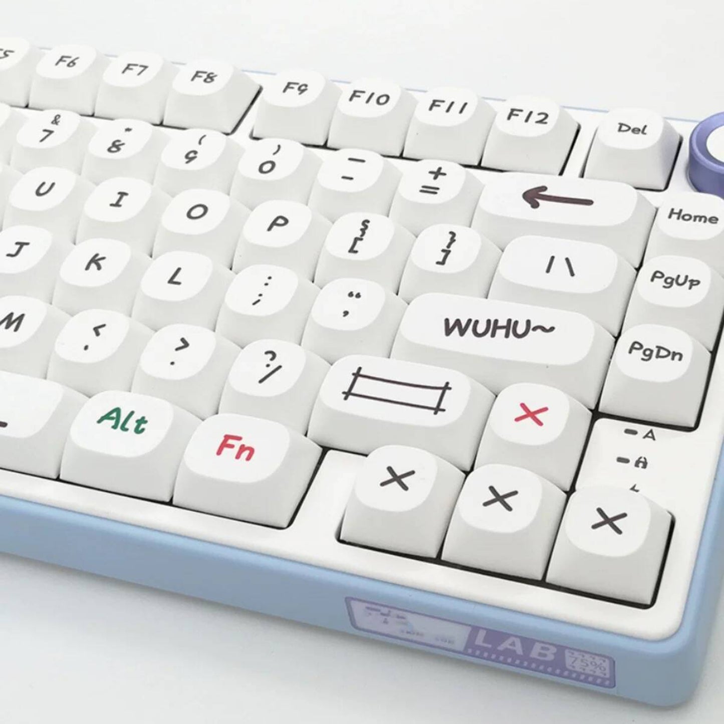 YMDK Daydream Theme Keycaps 121 Keys XDA Profile Thermal sublimation PBT for MX Switches mechanical keyboard