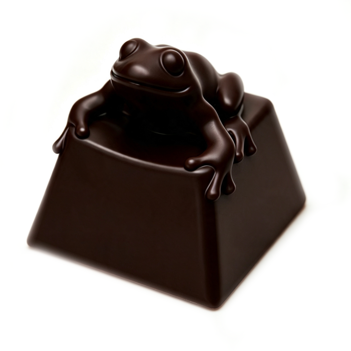 YMDK Esc Key Cute Frog Novelty Keycap Personalized Handmade Resin Creativity Custom Keycaps for MX Mechanical Keyboards