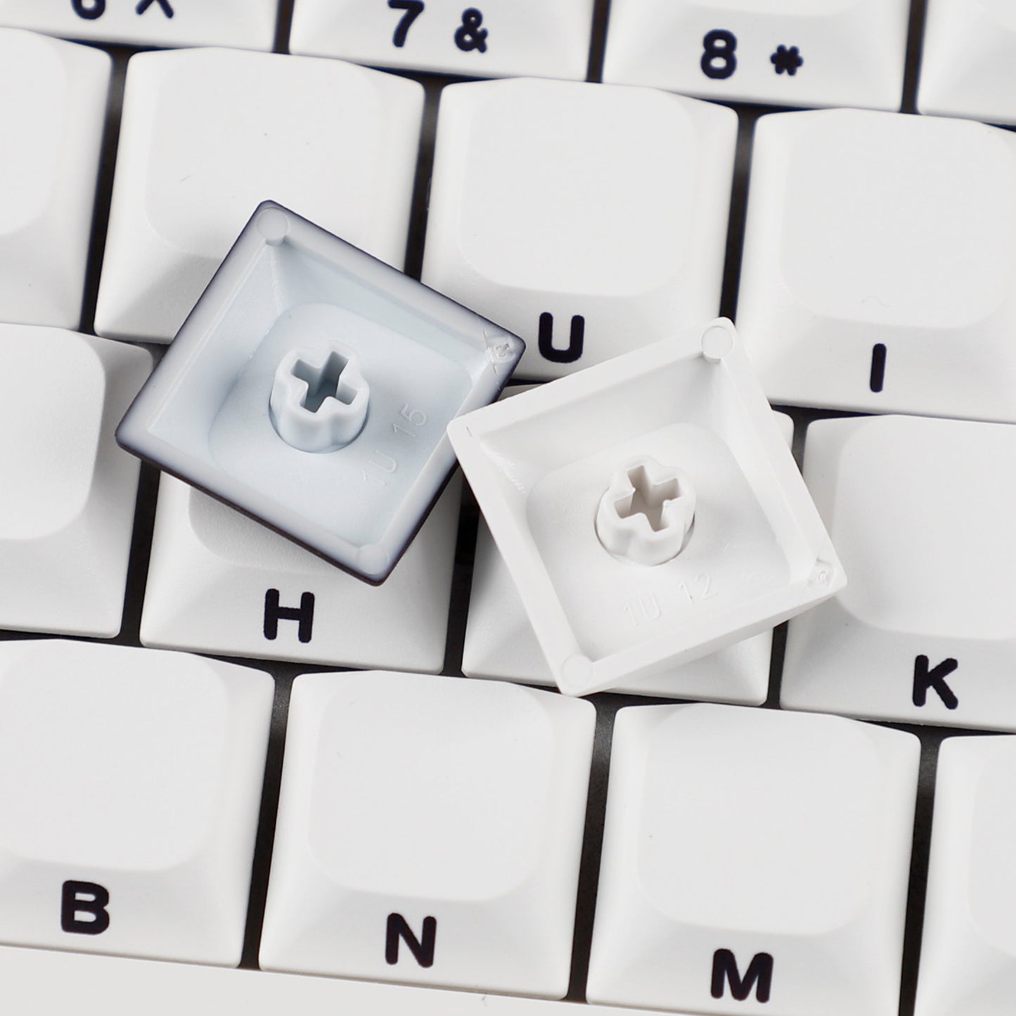 YMDK Ultra-slim Low profile keycap Side Print MX Series PBT Keycap for 61/64/75/87/96 ultra-slim keyboard