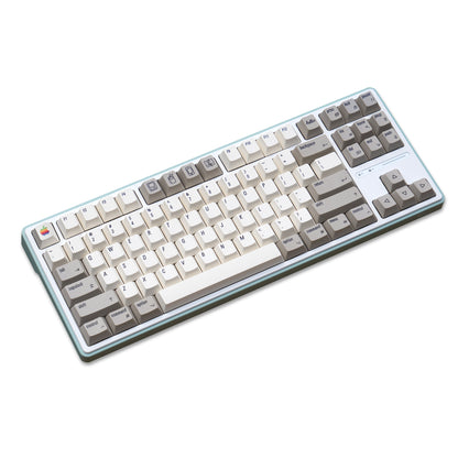 YMDK English Korean 135 Keys MAC Apple Retro Keycaps Cherry Profile PBT Dye Sublimation for 75/87/98/104/108 MX Mechanical Keyboard