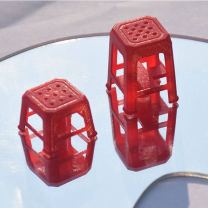 YMDK Stool Keycaps Cute Miniature Plastic Stool 3D Print Resin for Mechanical Keyboard