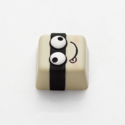 YMDK Funny Expression Personality Keycaps Cute Interesting keycap Homemade Resin Key Caps for MX Mechanical Keyboard