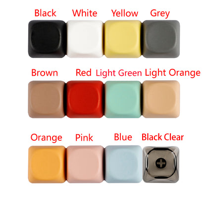 YMDK 1u MOA Profile Keycaps (Blank PBT 1.6mm)