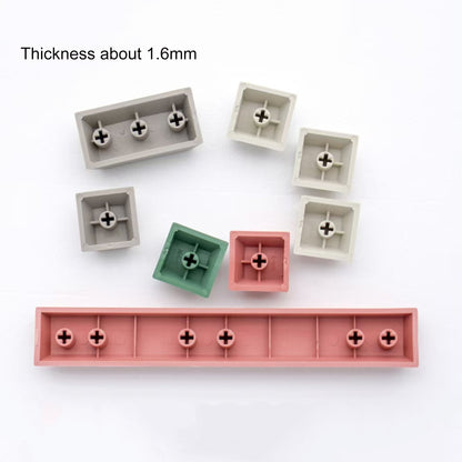 YMDK 161 Keys 9009 English Korean German QWERTZ Cherry Profile Dye Sub Top Print PBT Keycap for 61/68/87/98/104/108 Layout MX Mechanical Keyboard