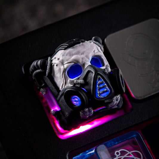 YMDK Poison Master Theme Novel keycaps Personalized Keycap Cherry R4 Profile Resin Translucent for Mechanical Keyboard