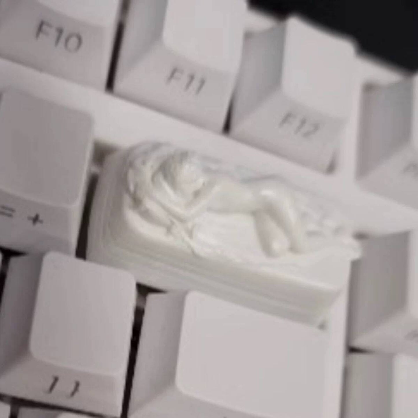 YMDK Ancient Greek Art Carving Personalized Keycaps Creatively Resin Backspace Key for MX Switches Mechanical Keyboard