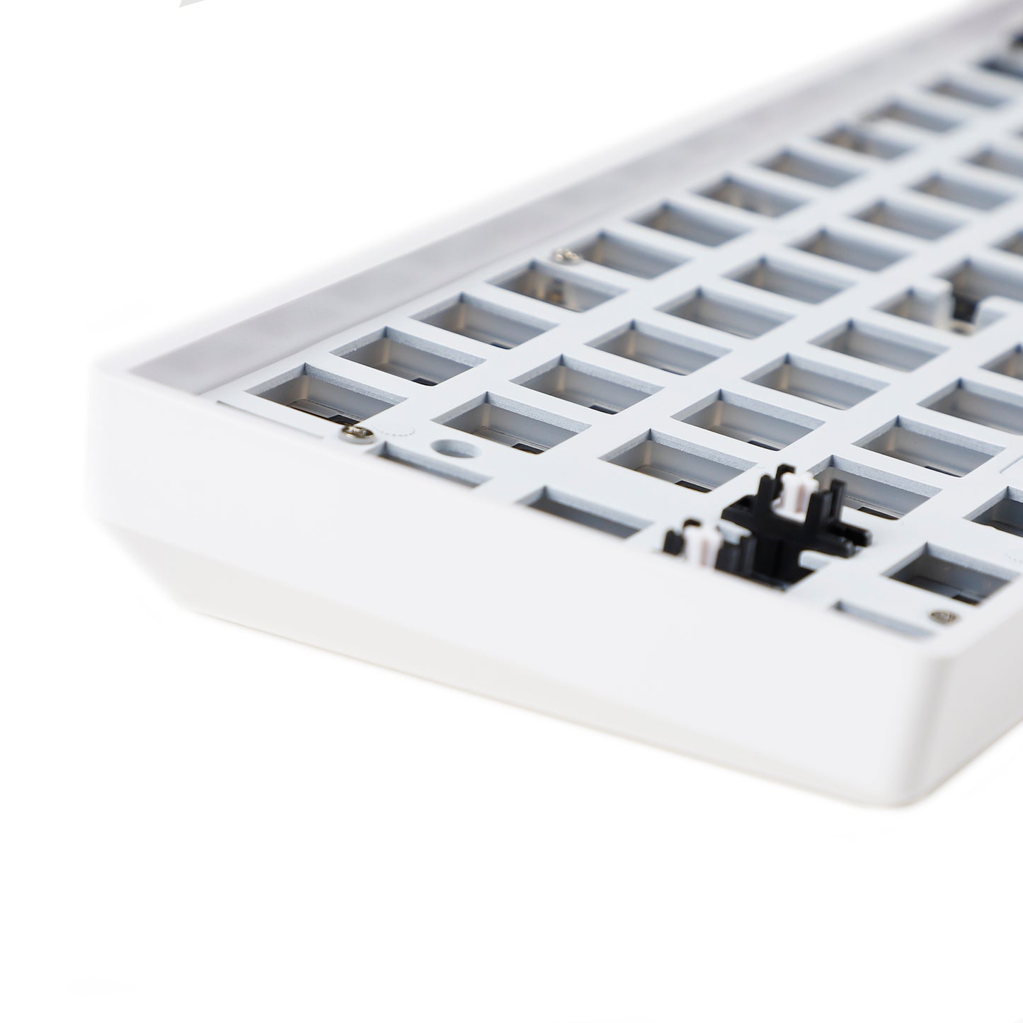 GK61 Pro RGB Wired Gasket Hot Swap Hot-swappable Knob 60% Fully Programmable NKRO Keyboard Kit（Support QMK VIA Support Split space ）