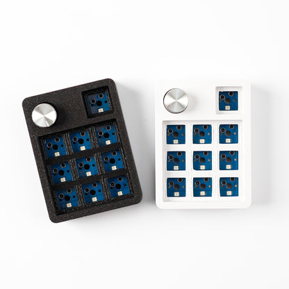 CV11 11-Key Mini Mechanical Keyboard – Wired, Hot-Swap, RGB Knob & PLA 3D Printed Case, Supports VIAL Macro for Gaming & Office