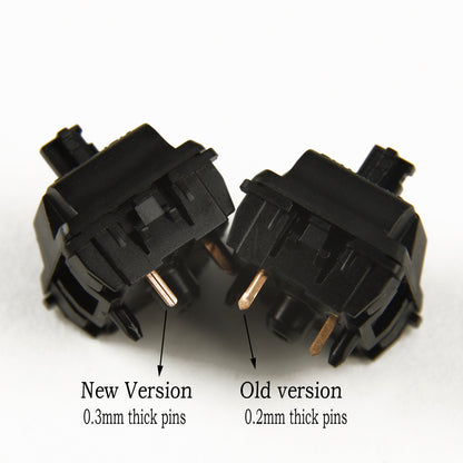 Gateron Oil King Switches (New Version Pre Lubed 55g Linear Switches 3.0 pin)