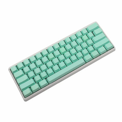 YMDK White Black Gray Green Blank Thick PBT OEM Profile 61 ANSI Keycaps For MX Switches Mechanical Keyboard (Only Keycap)