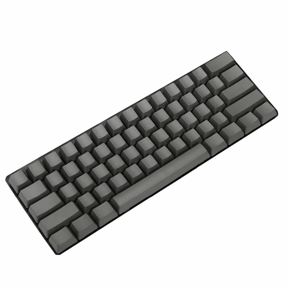 YMDK White Black Gray Green Blank Thick PBT OEM Profile 61 ANSI Keycaps For MX Switches Mechanical Keyboard (Only Keycap)