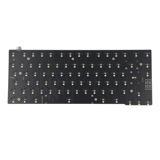 ID80 ASIN ISO QMK Swappable Hot Swap Type C PCB VIA Support ID80 V2 ISO ASIN Case