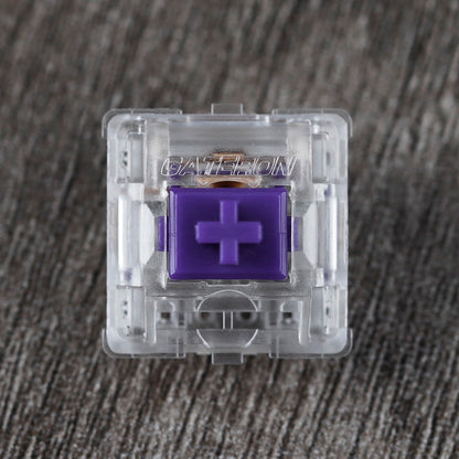 10-Pack Gateron Zealio V2 Purple Switch Tactile 62g 65g 67g 78g 5pin SMD RGB mx Stem Switch for Mechanical Keyboard