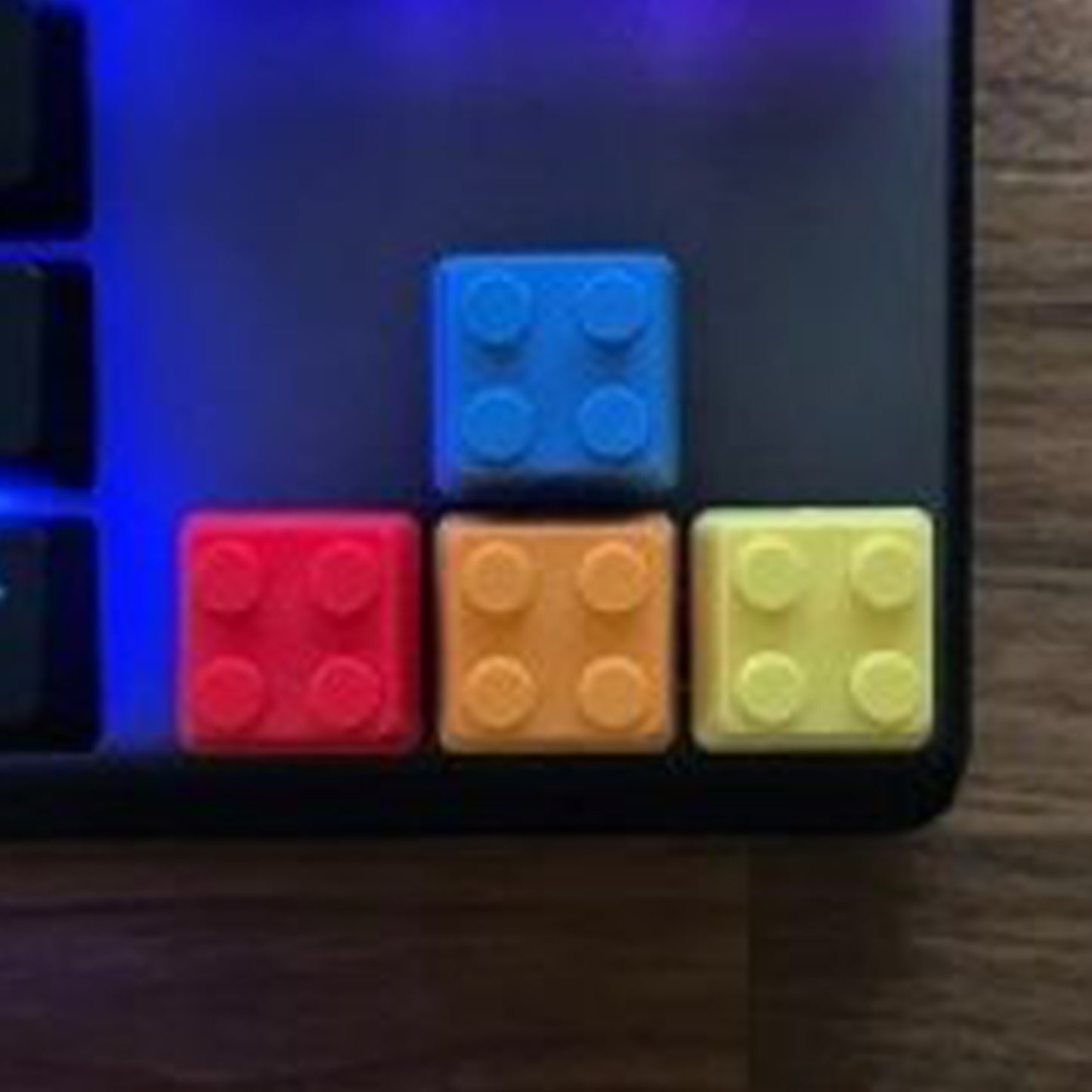 YMDK 4pcs Building Block Brick Arrow Keys 3D Printed Creative Color  Personalized Keycaps for MX Mechanical Keyboard