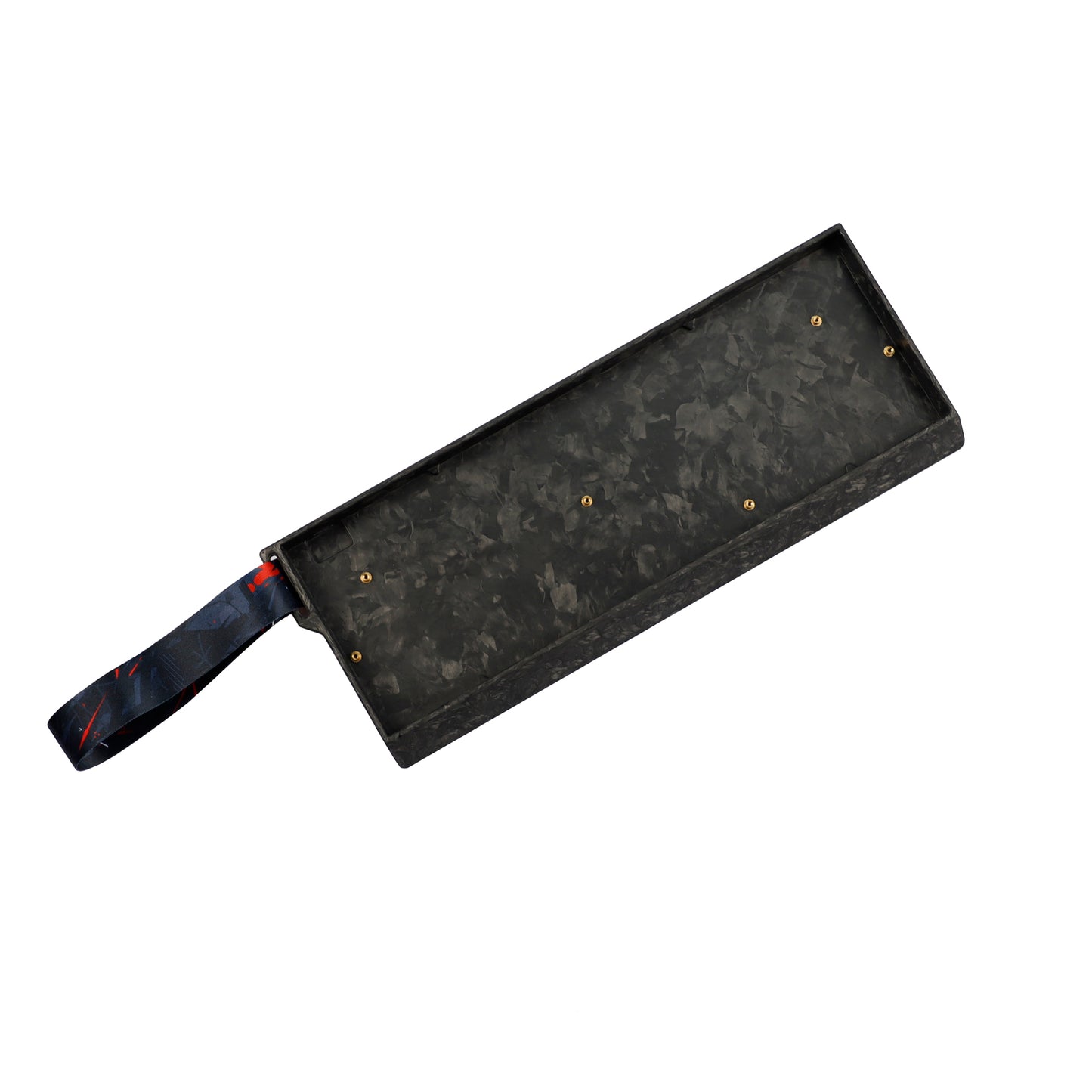 CNC Pure Carbon Fiber Black Unibody Durable Sturdy Case for 60% Wooting60/GH60 Custom Magnetic Keyboards