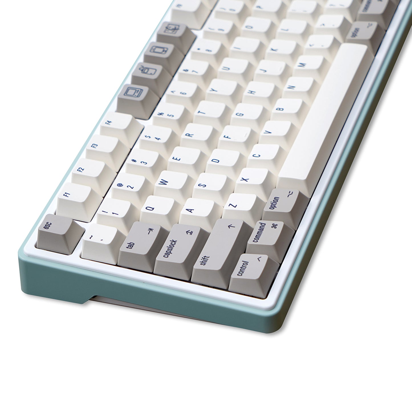 YMDK English Korean 135 Keys MAC Apple Retro Keycaps Cherry Profile PBT Dye Sublimation for 75/87/98/104/108 MX Mechanical Keyboard