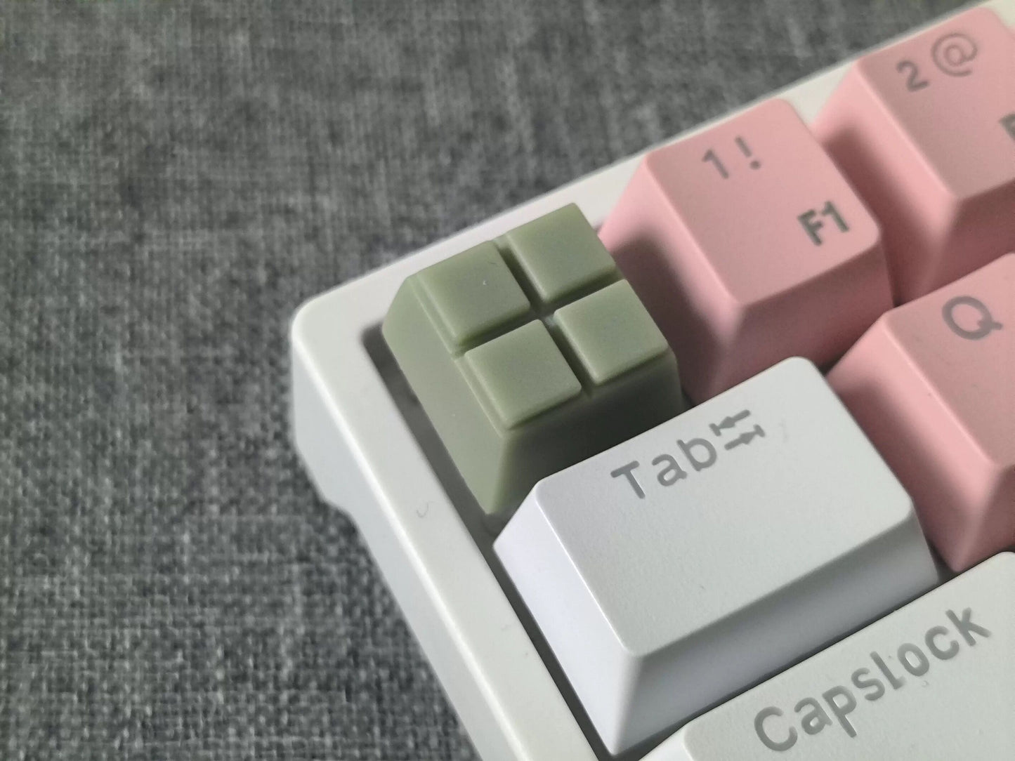 YMDK Chocolate Theme Gourmet Keycaps Simulation Cute Key Cap Resin for Mechanical Keyboard