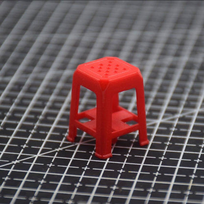 YMDK Stool Keycaps Cute Miniature Plastic Stool 3D Print Resin for Mechanical Keyboard