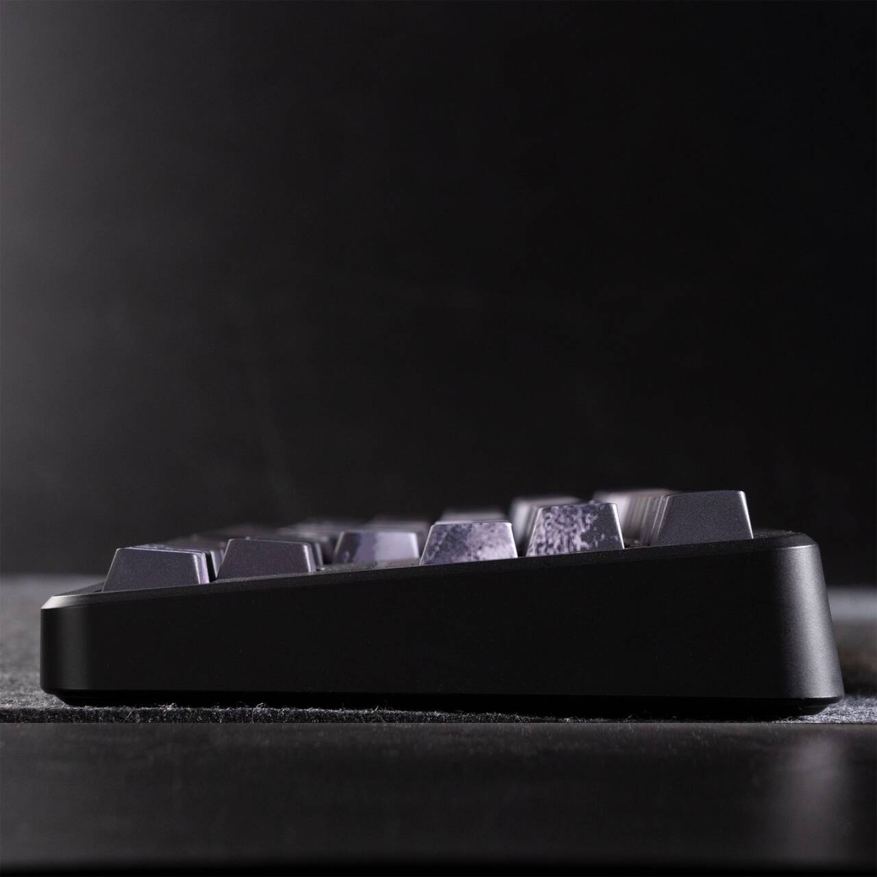 YMDK Black Wu Ink Style Keycaps Full Set 134 Keys Creative Minimalist Custom Keycap PBT Cherry Profile Sidelit Dye Sub key Caps for MX Mechanical Keyboard