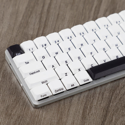 YMDK Ultra-slim Low profile keycap Side Print MX Series PBT Keycap for 61/64/75/87/96 ultra-slim keyboard