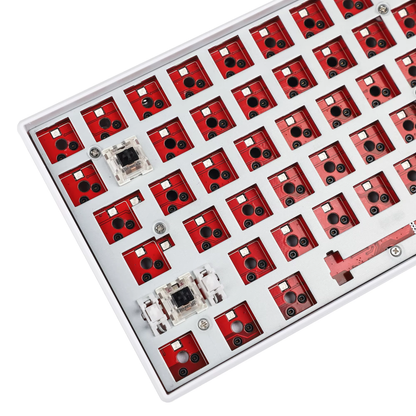 NC 84 Keys 75% RGB Detachable USB Wired Bluetooth 2.4G Three Mode Hotswap Kailh Socket DIY Kit