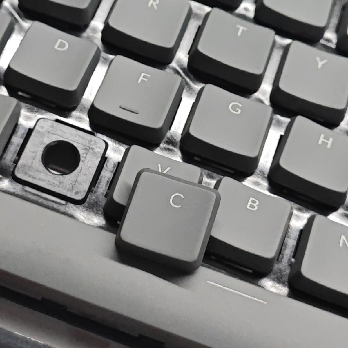Gray Orange ABS Low Profile Keycaps Backlit Key Caps Compatible with Keychron K1 K3 Low Profile Mechanical Keyboard