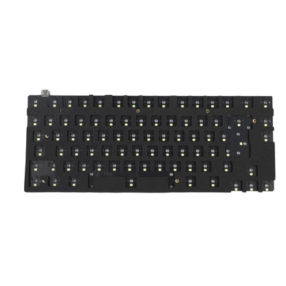 ID80 ASIN ISO QMK Swappable Hot Swap Type C PCB VIA Support ID80 V2 ISO ASIN Case