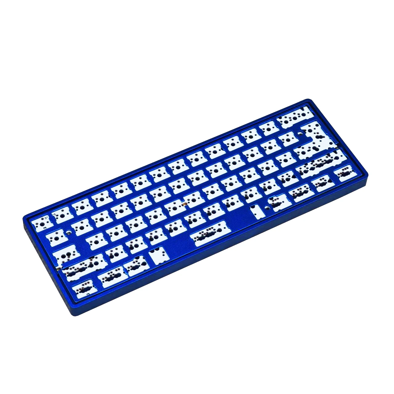 YMDK Customized GH60 64 YMD64XS Minila DIY Kit Aluminum CNC Case Plate Type C PCB For 60% 64 ANSI ISO Mechanical Keyboard Kit