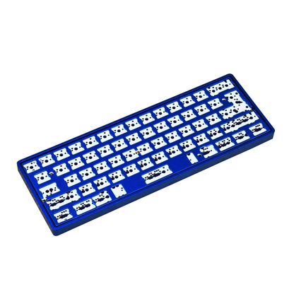 YMDK Customized GH60 64 YMD64XS Minila DIY Kit Aluminum CNC Case Plate Type C PCB For 60% 64 ANSI ISO Mechanical Keyboard Kit