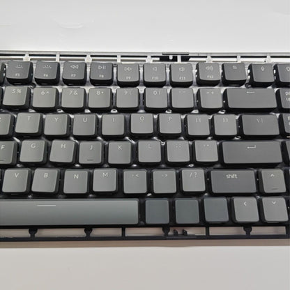 Gray Orange ABS 116 keys Low Profile Keycaps Backlit Key Caps Compatible with Keychron K3 Low Profile Mechanical Keyboard