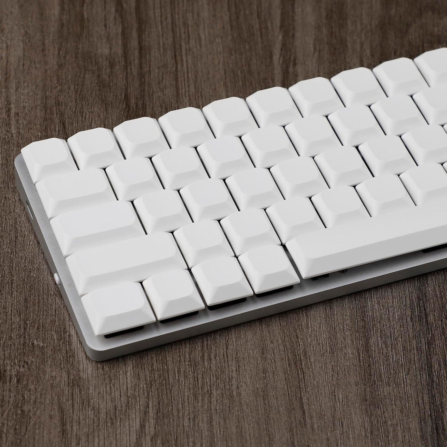 YMDK Ultra-Slim Style Blank Mx Low Profile Dye Sub PBT Keycaps for Mx 61 64 68 75 84 87 96 108 Layout Mechanical Keyboard