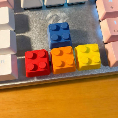 YMDK 4pcs Building Block Brick Arrow Keys 3D Printed Creative Color  Personalized Keycaps for MX Mechanical Keyboard